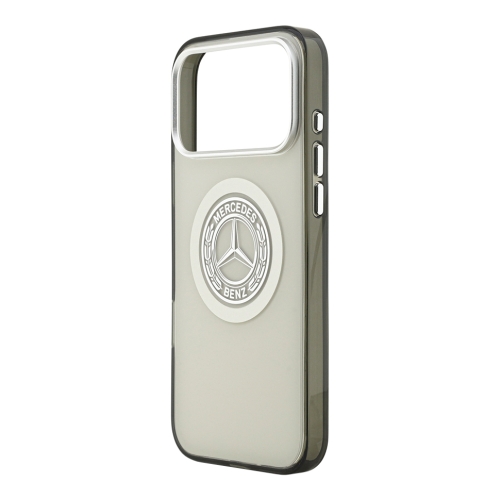 Mercedes для iPhone 17 Pro чехол IML Double Layer Vintage Logo Metal Cam Hard Grey (MagSafe)