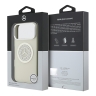 Mercedes для iPhone 17 Pro чехол IML Double Layer Vintage Logo Metal Cam Hard Grey (MagSafe)