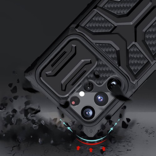 Противоударный чехол Nillkin Adventurer для Galaxy S22 Ultra, черный