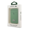 Lacoste картхолдер Wallet MagSafe Cardslot PVC Lacquer Metal logo Green