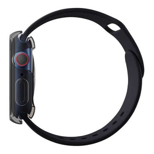 Чехол Uniq Garde для Apple Watch 45 мм, Smoke grey