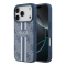 Guess для iPhone 17 Pro чехол PU 4G Stripes Hard Blue (MagSafe)