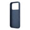 Guess для iPhone 17 Pro чехол PU 4G Stripes Hard Blue (MagSafe)