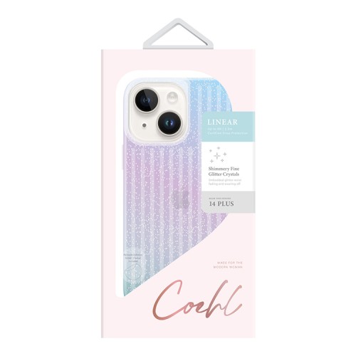 Чехол Uniq Coehl Linear для iPhone 14 Plus, Stardust