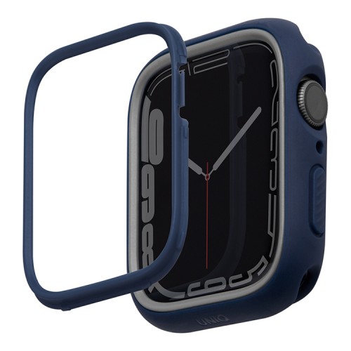 Чехол Uniq Moduo interchangable для Apple Watch 45/44 мм, синий/серый