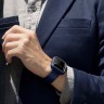 Чехол Uniq Moduo interchangable для Apple Watch 45/44 мм, синий/серый
