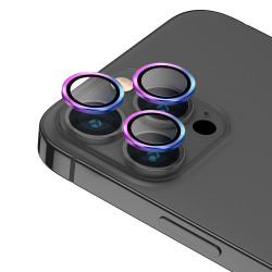 Защитное стекло Uniq OPTIX Camera Lens protector Aluminium для камеры iPhone 13 Pro | 13 Pro Max, Iridescent