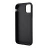 Чехол Lagerfeld PU Saffiano Monogram NFT Karl Ikonik Hard для iPhone 11, черный