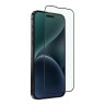 Uniq стекло для iPhone 15 Pro OPTIX Vision care (anti-blue) Clear/Black (+installer)