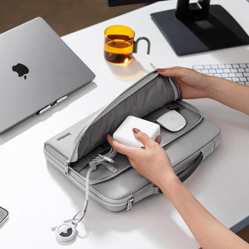 Tomtoc для ноутбуков 15" MacBook Pro/Air сумка Defender Laptop Handbag A14 Gray