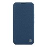 Nillkin для iPhone 15 Pro чехол QIN Pro (Cloth) Booktype Elite Blue