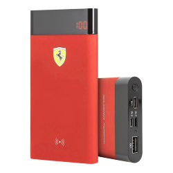 Аккумулятор CG Mobile Ferrari Wireless Power Bank 8000 mah FESEPBWD8RE, красный
