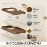 Elago для iPhone 15 Pro Max чехол Soft silicone (Liquid) Brown (MagSafe)