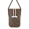 Guess для смартфонов сумка Wallet Bag 4G Stripes with Cord strap Brown