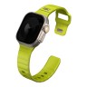 Uniq для Apple Watch 49-46-45-44 mm ремешок STRIDE FKM Rubber Lime Green