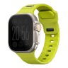 Uniq для Apple Watch 49-46-45-44 mm ремешок STRIDE FKM Rubber Lime Green