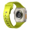 Uniq для Apple Watch 49-46-45-44 mm ремешок STRIDE FKM Rubber Lime Green