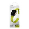 Uniq для Apple Watch 49-46-45-44 mm ремешок STRIDE FKM Rubber Lime Green
