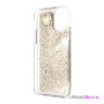  Чехол Guess Glitter Hearts Hard для iPhone 11 Pro, золотой