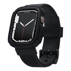 (Уценка) Elago Armor band для Apple Watch 4/5/6/7/8/SE с размером циферблата 45/44 мм, чехол с ремешком черный