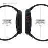 (Уценка) Elago Armor band для Apple Watch 4/5/6/7/8/SE с размером циферблата 45/44 мм, чехол с ремешком черный