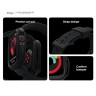 (Уценка) Elago Armor band для Apple Watch 4/5/6/7/8/SE с размером циферблата 45/44 мм, чехол с ремешком черный