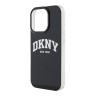 DKNY для iPhone 16 Pro Max чехол PC/TPU Double layer Arch Logo Black