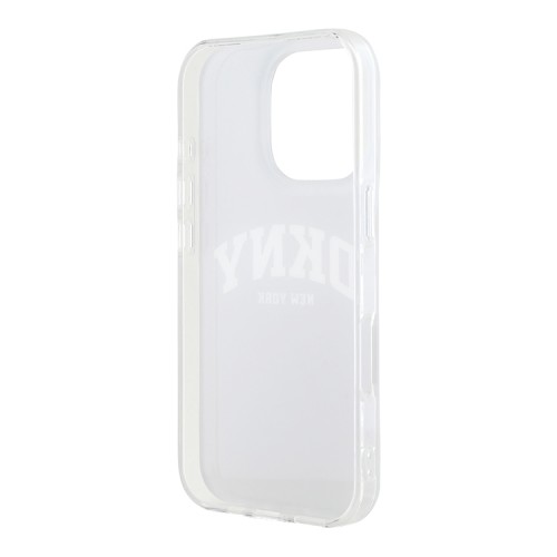 DKNY для iPhone 16 Pro Max чехол PC/TPU Double layer Arch Logo Black