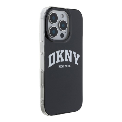 DKNY для iPhone 16 Pro Max чехол PC/TPU Double layer Arch Logo Black