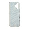 Karl Lagerfeld для iPhone 16 чехол PC/TPU Зебра со шнурком, черный