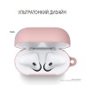 Чехол Elago Slim Silicone Hang case для AirPods 1/2, розовый