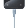 Energea Кабель Bazic GoCharge Weave USB-C to USB-C 60W 480 Mbps Soft braided Blue 1.5m