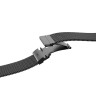 Uniq для Apple Watch 49/46/45/44 mm ремешок Dante PRO Strap Mesh Steel Titanium Silver