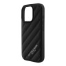 U.S. Polo для iPhone 16 Pro Max чехол PU Quilted with Classic logo Hard Black