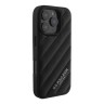 U.S. Polo для iPhone 16 Pro Max чехол PU Quilted with Classic logo Hard Black