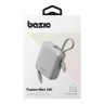 Energea внешний аккумулятор Bazic GoPower Fusion Mini 10K, 10000 3in1 USB-C +USB-C/Lightning cabl PD20W Displ Pebble
