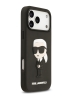 Karl Lagerfeld для iPhone 17 Pro Max чехол 3D Rubber NFT Karl Ikonik Hard Black
