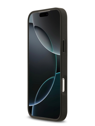 Karl Lagerfeld для iPhone 17 Pro Max чехол 3D Rubber NFT Karl Ikonik Hard Black
