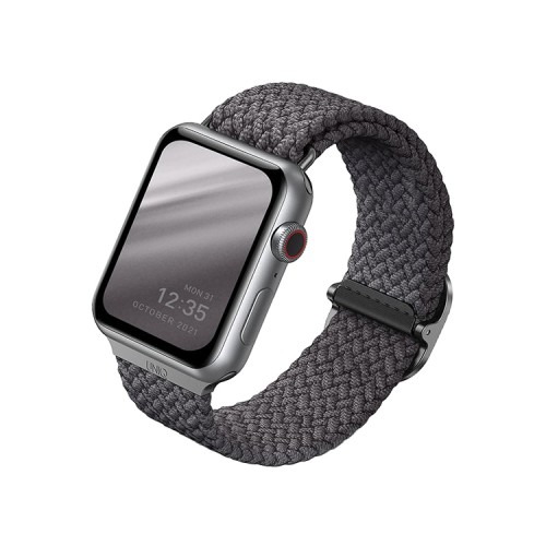 Ремешок Uniq ASPEN Strap Braided для Apple Watch  42-41-40 мм, серый