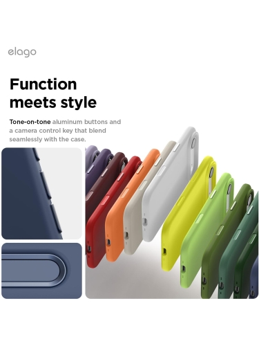 Elago для iPhone Air чехол Magnetic Silicone Jean Indigo (MagSafe)