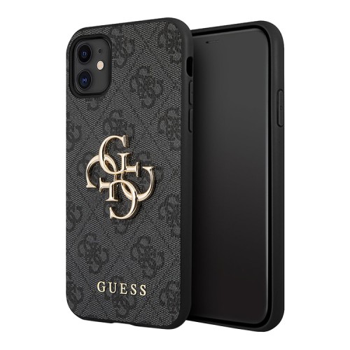 Чехол Guess 4G Big metal logo Hard для iPhone 11 | XR, серый