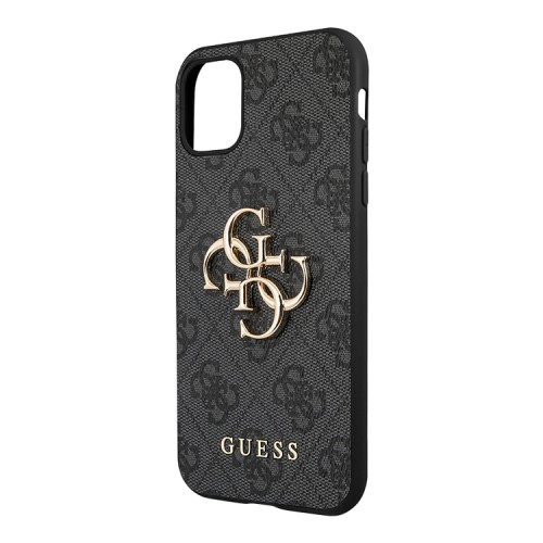 Чехол Guess 4G Big metal logo Hard для iPhone 11 | XR, серый
