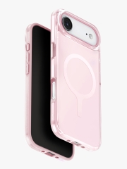 Uniq для iPhone Air чехол Clario Primrose Pink (MagSafe)