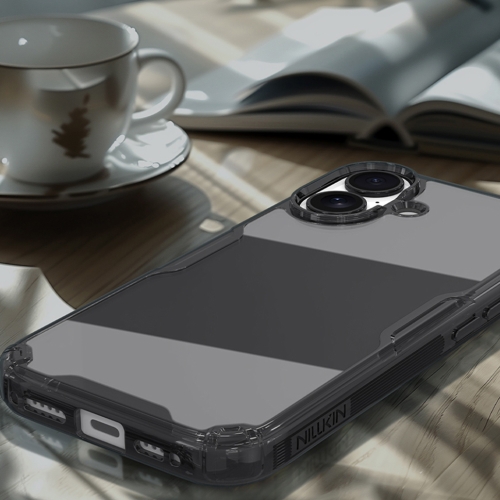 Nillkin для iPhone 17 чехол Nature TPU Pro Transparent Black