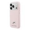 Karl Lagerfeld для iPhone 17 Pro чехол PU Saffiano FW NFT Karl&Choup metal & Cam Hard Pink (MagSafe)