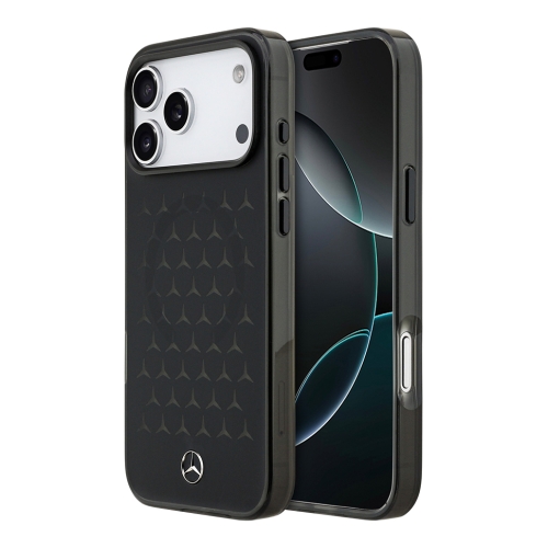 Mercedes для iPhone 17 Pro чехол IML Frosted New Star Metal Cam Hard Black (MagSafe)