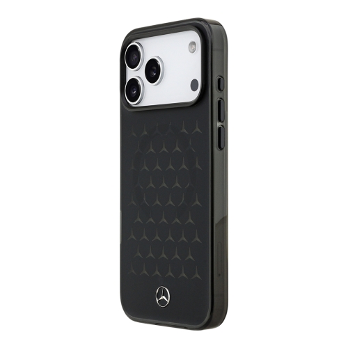 Mercedes для iPhone 17 Pro чехол IML Frosted New Star Metal Cam Hard Black (MagSafe)
