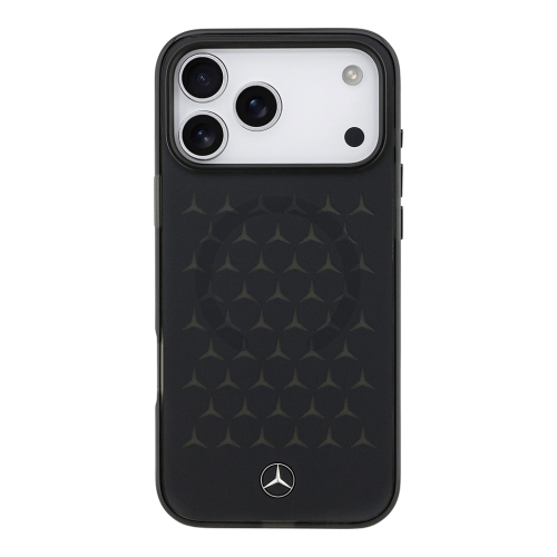 Mercedes для iPhone 17 Pro чехол IML Frosted New Star Metal Cam Hard Black (MagSafe)