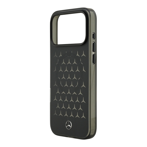 Mercedes для iPhone 17 Pro чехол IML Frosted New Star Metal Cam Hard Black (MagSafe)