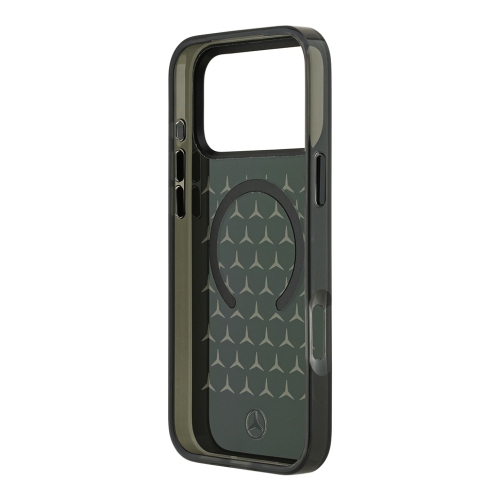 Mercedes для iPhone 17 Pro чехол IML Frosted New Star Metal Cam Hard Black (MagSafe)